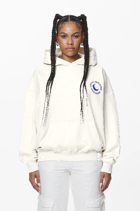 Ekne Oversized Hoodie Washed Salty Cream