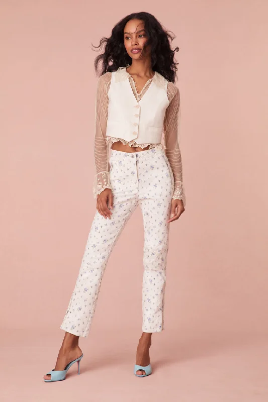 Noyer Printed Jeans