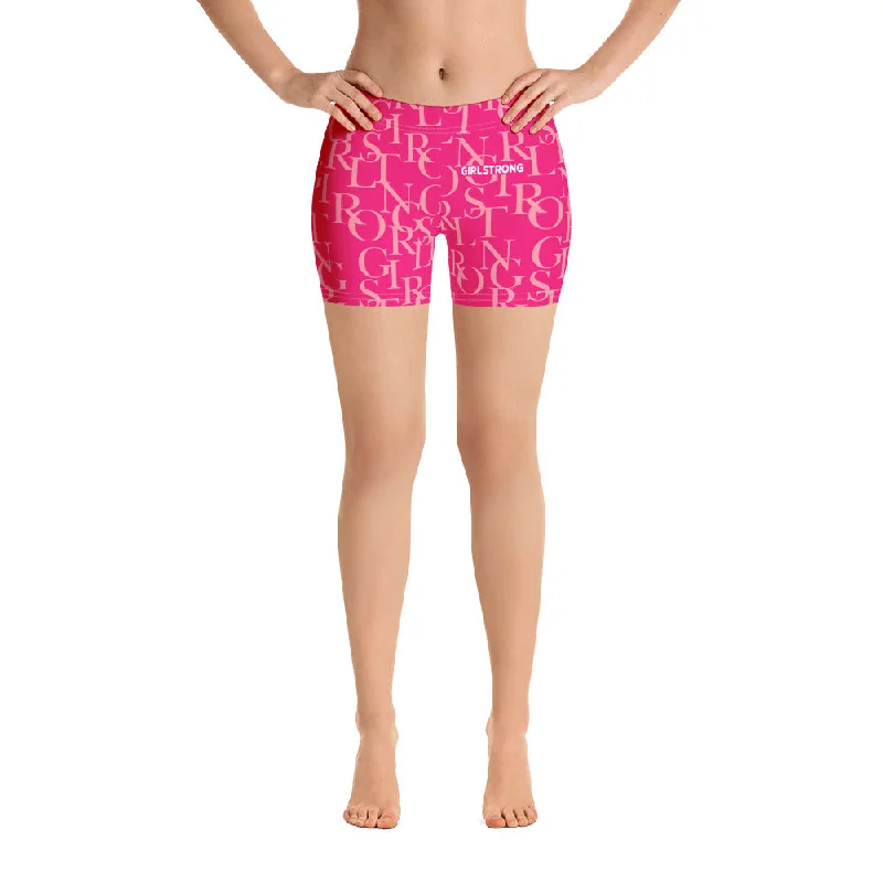 ELEVATED ESSENTIALS, THE PERFECT SPORT SHORTS HOT PINK