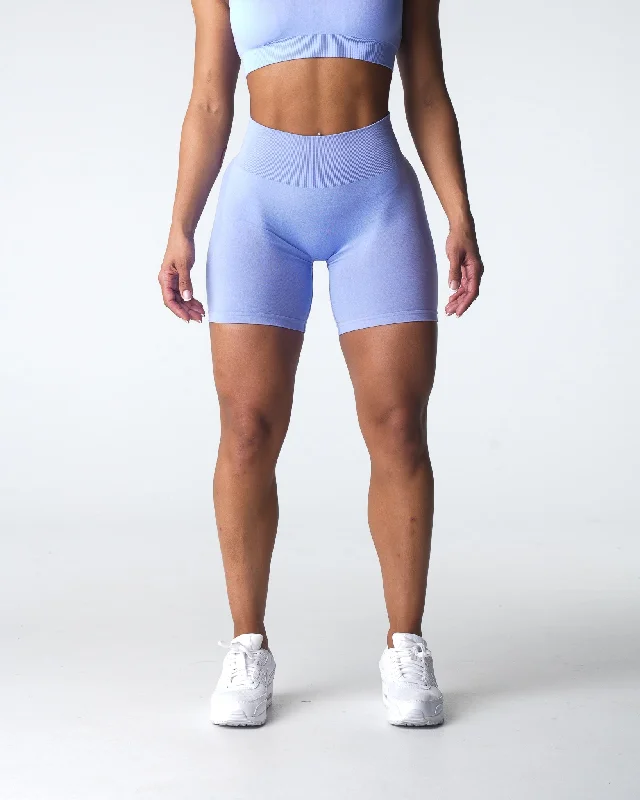 Periwinkle Contour Seamless Shorts