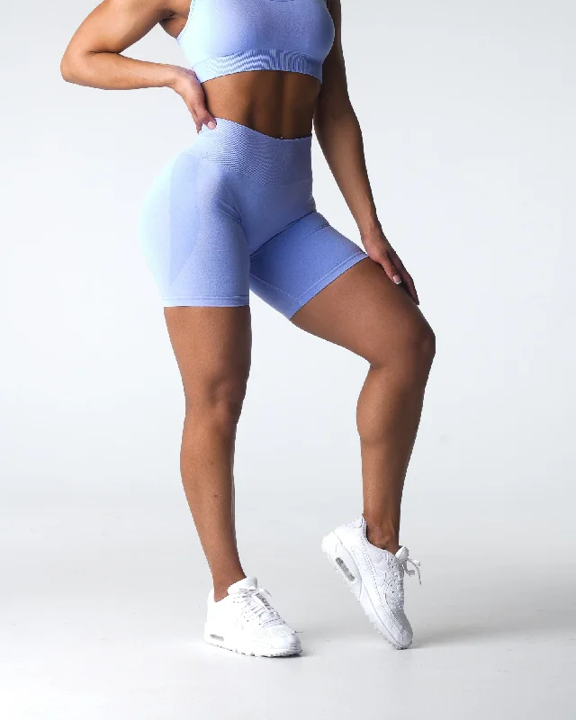 Periwinkle Contour Seamless Shorts