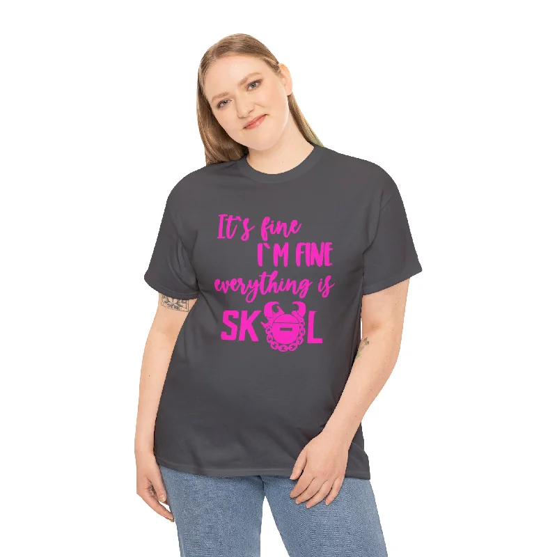 Unisex Heavy Cotton Tee - It's Fine