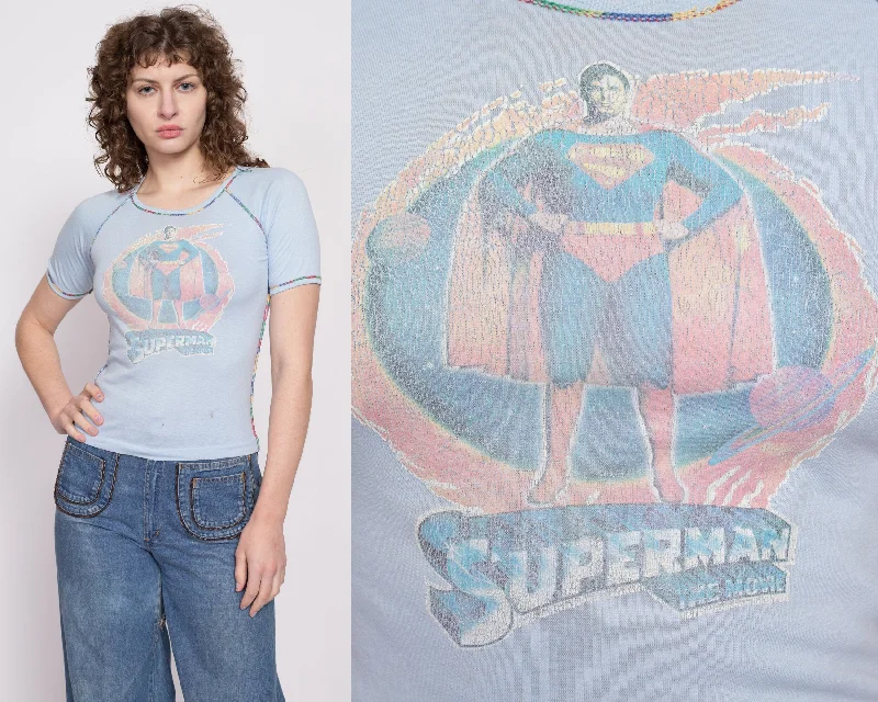 70s Superman The Movie T Shirt - Extra Small