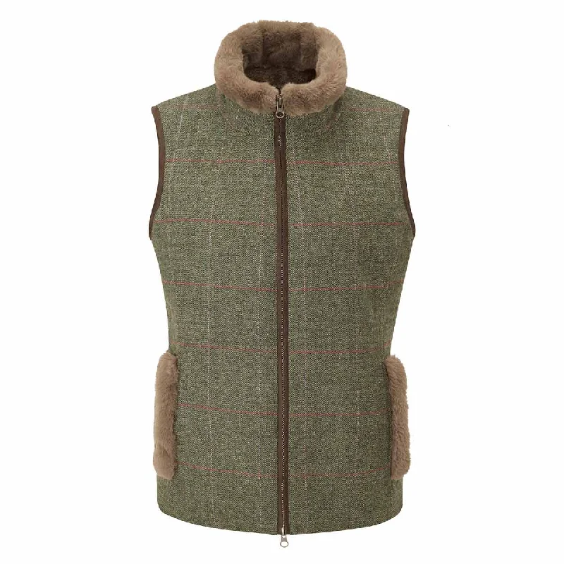 Alan Paine Combrook Ladies Tweed Gilet