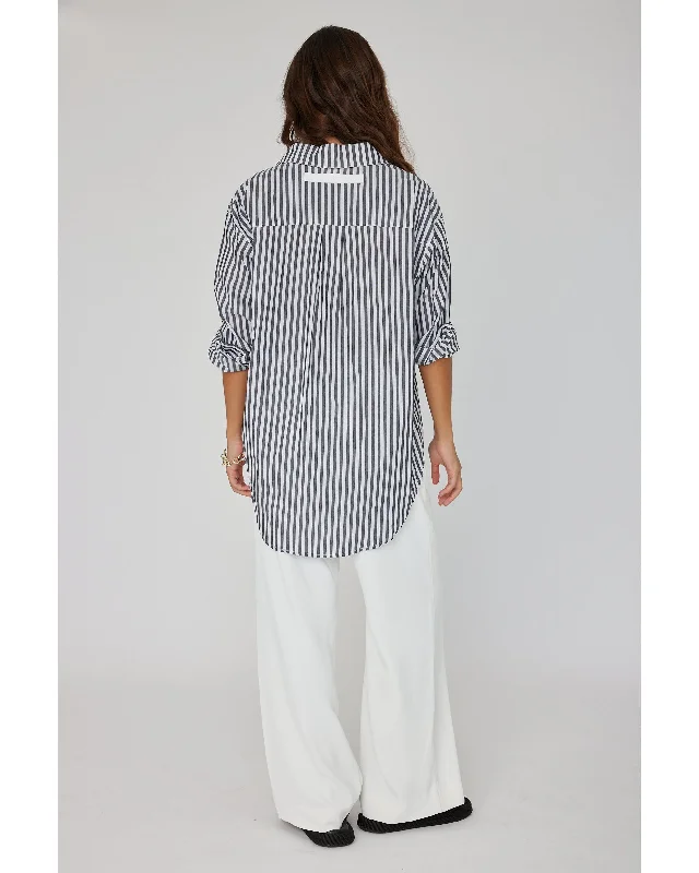 Alexandra Austin Shirt - Black Stripe