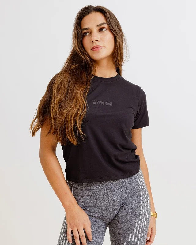 Black Basic Sports T-shirt