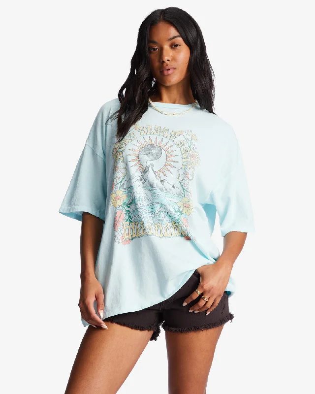 Daydream Away Oversized T-Shirt - Lit Skies