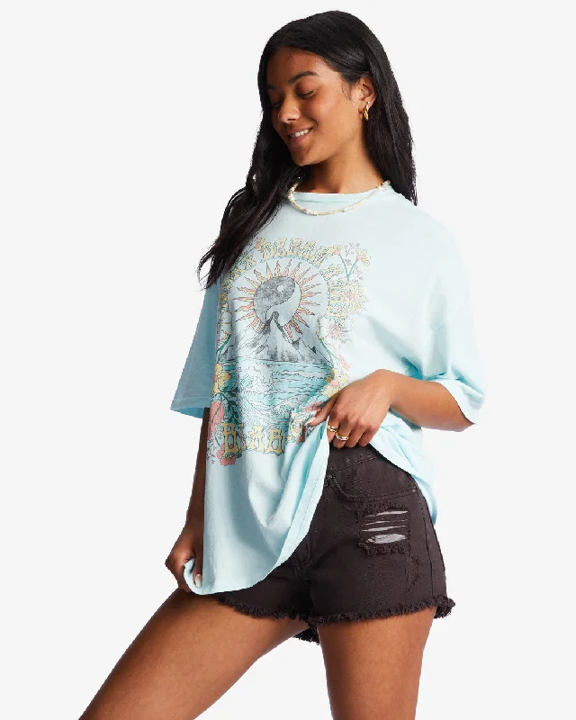 Daydream Away Oversized T-Shirt - Lit Skies