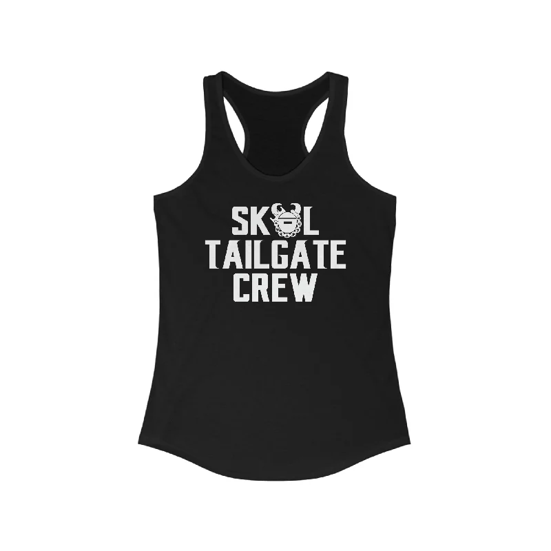 Ladies Ideal Racerback Tank - Tailgate Crew