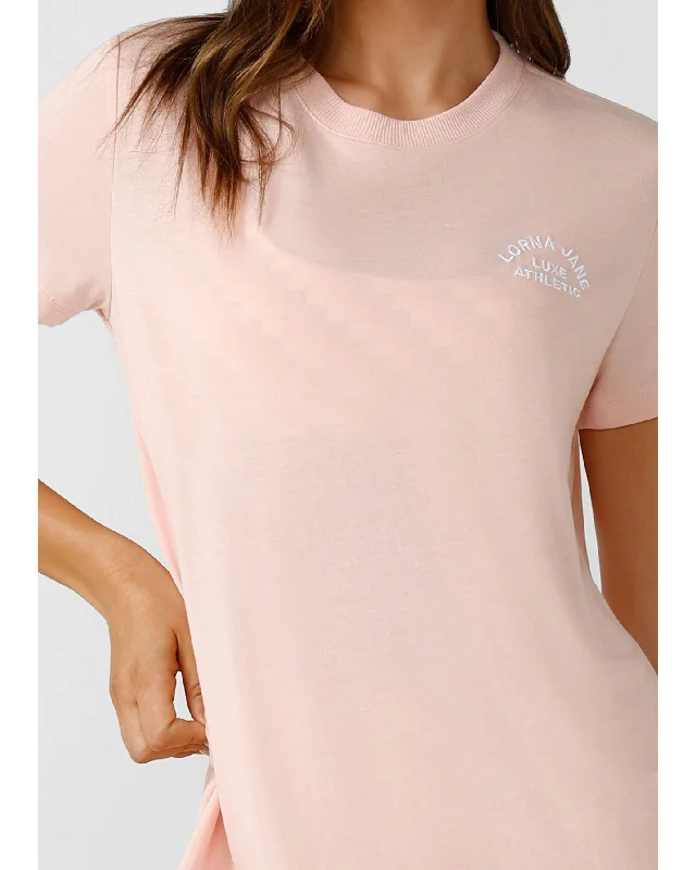 Lorna Jane Lotus T Shirt - Sunkissed Peach