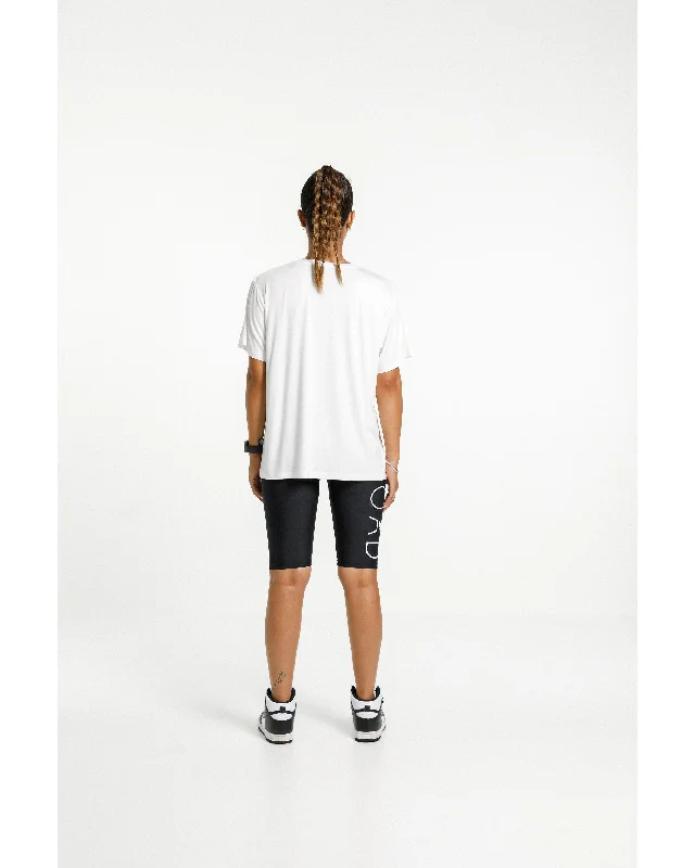 Rose Road Topher Tee - White with Rose Road Arch Print