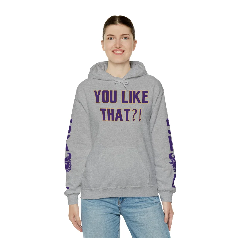 Unisex Heavy Blend™ Hooded Sweatshirt - YOU LIKE THAT?! + Original (Sleeves)