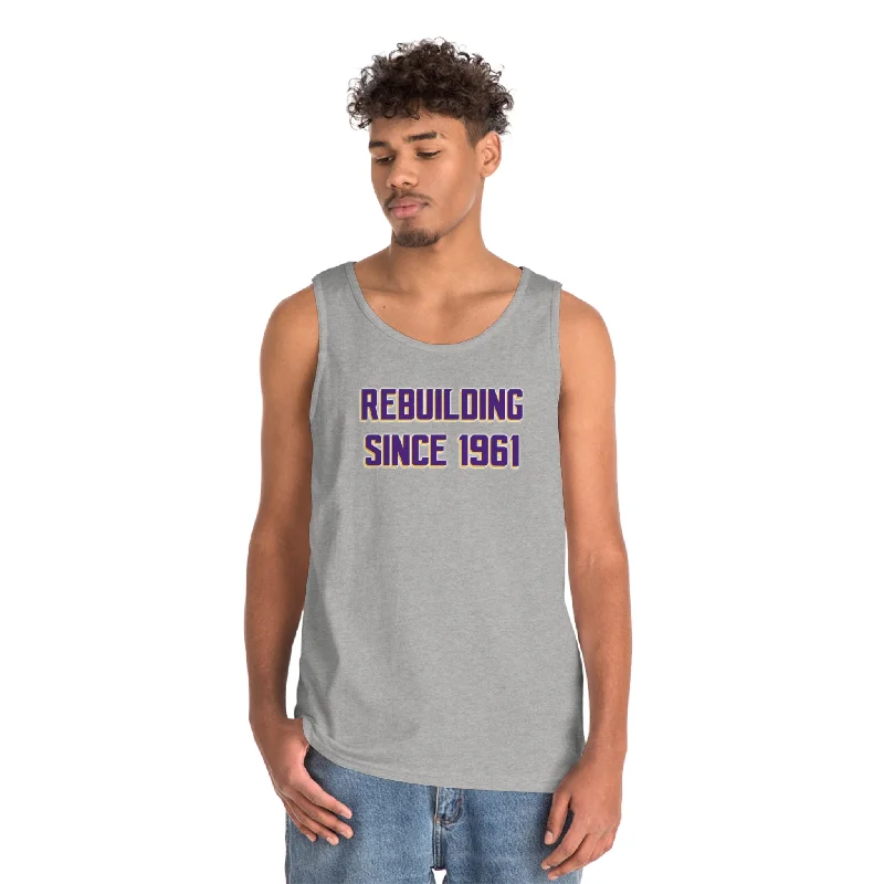 Unisex Heavy Cotton Tank Top - Rebuilding Since 1961