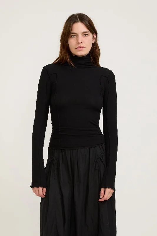 Omato Turtle Neck Black