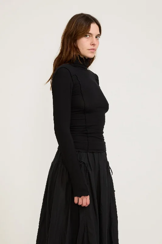 Omato Turtle Neck Black