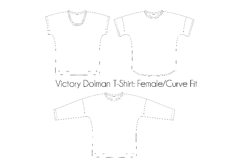 PDF Pattern - Victory Dolman - Female/Curve Fit | Waves & Wild