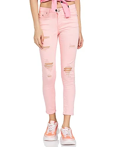 Aeropostale Women's Slim Jeans (AE1010760696_Pink_4 R)