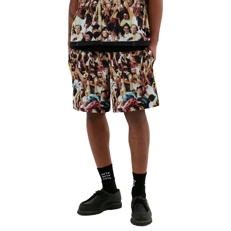 Arte Antwerp Scottie Mesh Shorts - Allover Print