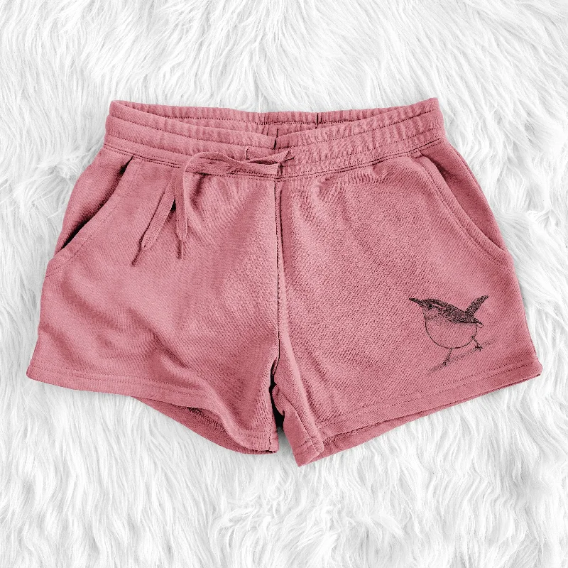 Carolina Wren - Thryothorus ludovicianus - Women's Cali Wave Shorts