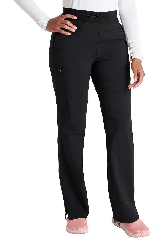 Cherokee Atmos Tall Mid-rise Pull-on Straight Leg Scrub Pant CK136AT