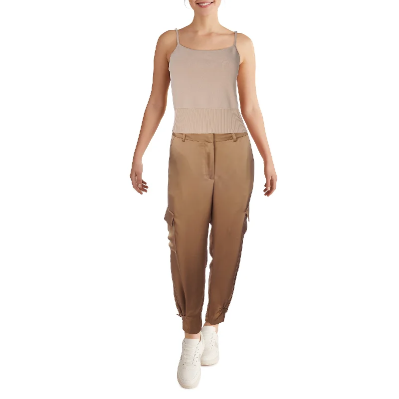 Limited Collection Women's Modern Age Satin Cargo Pants