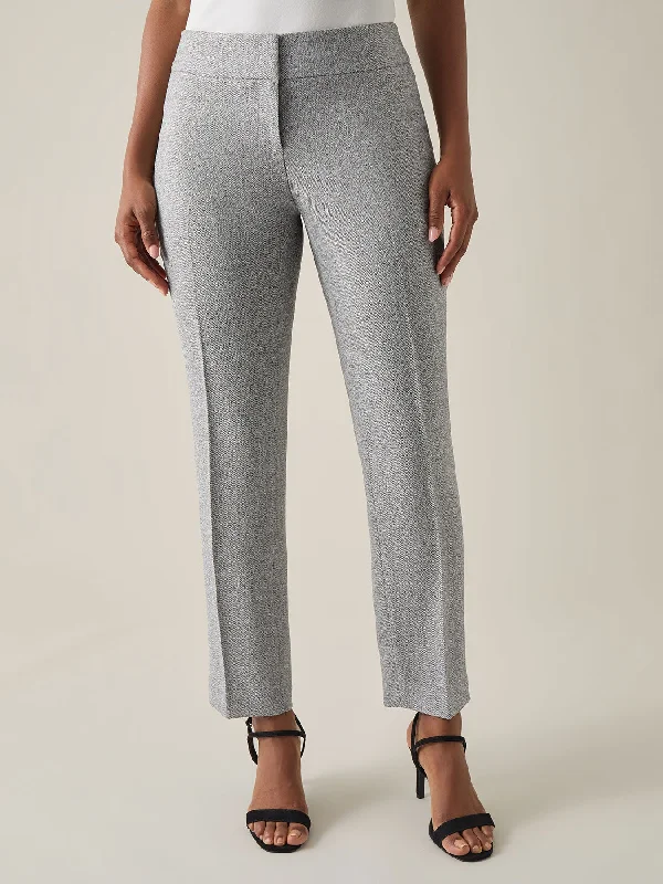 Petite Harlow Pant, Herringbone