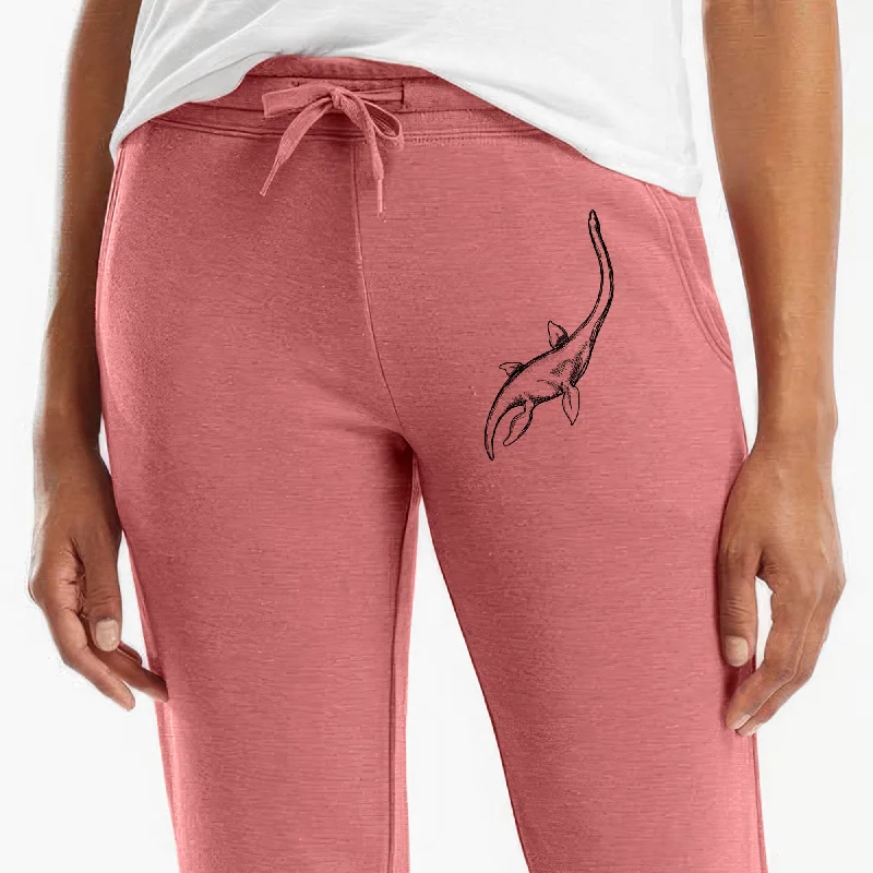 Plesiosaur - Plesiosaurus Dolichodeirus - Women's Cali Wave Jogger Sweatpants