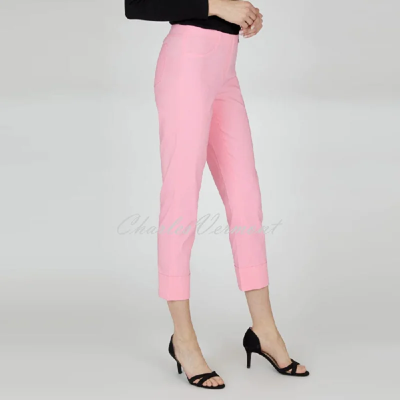 Robell Bella 09 - 7/8 Cropped Trouser 51568-5499-410 (Soft Rose)